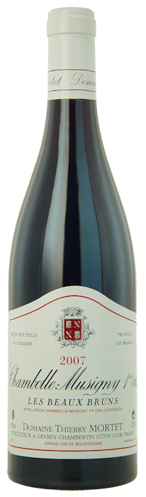 2007-CHAMBOLLE-MUSIGNY-1er-Cru-Beaux-Bruns-Domaine-Thierry-Mortet