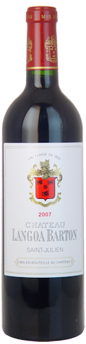 2007-CHÂTEAU-LANGOA-BARTON-3ème-Cru-Classé-Saint-Julien-Château-Leoville-Langoa-Barton
