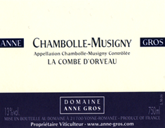 2008-CHAMBOLLE-MUSIGNY-Combe-d'Orveau-Domaine-Anne-Gros