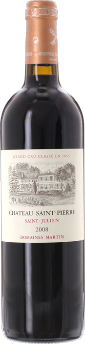 2008 CHÂTEAU SAINT PIERRE 4ème Cru Classé Saint Julien, Lea & Sandeman