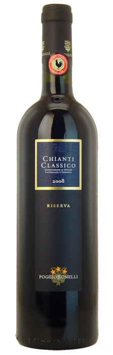 2008-CHIANTI-CLASSICO-Riserva-Poggio-Bonelli