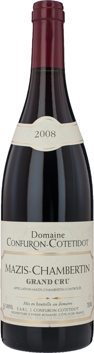 2008 MAZIS CHAMBERTIN Grand Cru Domaine J. Confuron Cotetidot, Lea & Sandeman