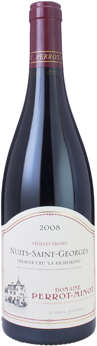 2008 NUITS SAINT GEORGES 1er Cru La Richemone Domaine Christophe Perrot-Minot, Lea & Sandeman