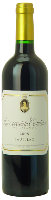 2008-RÉSERVE-DE-LA-COMTESSE-du-Château-Pichon-Lalande-Pauillac-Château-Pichon-Lalande
