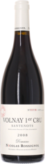 2008 VOLNAY Mise Tardive de Sept Ans 1er Cru Santenots Domaine Nicolas Rossignol