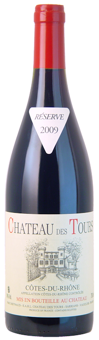 2009-CHÂTEAU-DES-TOURS-Côtes-du-Rhône