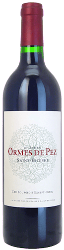 2009 CHÂTEAU LES ORMES DE PEZ Cru Bourgeois Exceptionnel Saint Estèphe, Lea & Sandeman