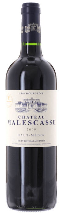 2009 CHÂTEAU MALESCASSE Cru Bourgeois Haut Médoc, Lea & Sandeman