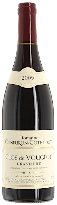 2009 CLOS VOUGEOT Grand Cru Domaine J. Confuron Cotetidot, Lea & Sandeman