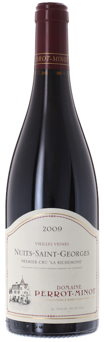 2009 NUITS SAINT GEORGES 1er Cru La Richemone Domaine Christophe Perrot-Minot, Lea & Sandeman