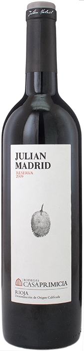 2009 RIOJA RESERVA Julian Madrid Bodegas Casa Primicia, Lea & Sandeman