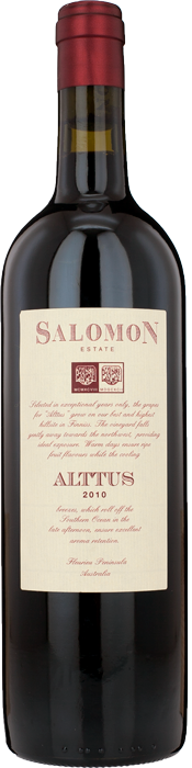 2010 ALTTUS Salomon Finniss River Estate, Lea & Sandeman