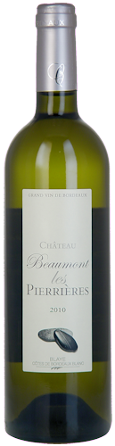 2010-CHÂTEAU-BEAUMONT-BLANC-Les-Pierrières-1er-Côtes-de-Blaye