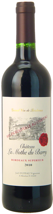 2010-CHÂTEAU-LA-MOTHE-DU-BARRY-Bordeaux-Supérieur