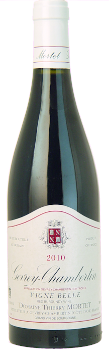 2010 GEVREY CHAMBERTIN Vigne Belle Domaine Thierry Mortet, Lea & Sandeman