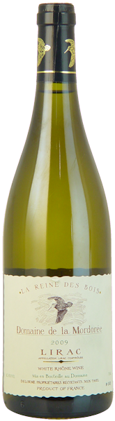 2010-LIRAC-Cuvée-de-la-Reine-des-Bois-Blanc-Domaine-de-la-Mordorée