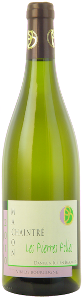 2010-MÂCON-CHAINTRÉ-Pierres-Polies-Domaine-Daniel-Barraud