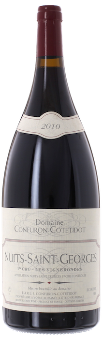 2010 NUITS SAINT GEORGES 1er Cru Les Vignes Rondes Domaine J. Confuron Cotetidot, Lea & Sandeman