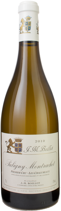 2010 PULIGNY MONTRACHET 1er Cru Chalumeaux Jean-Marc Boillot, Lea & Sandeman