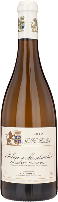 2010 PULIGNY MONTRACHET 1er Cru Sous le Puits Jean-Marc Boillot, Lea & Sandeman