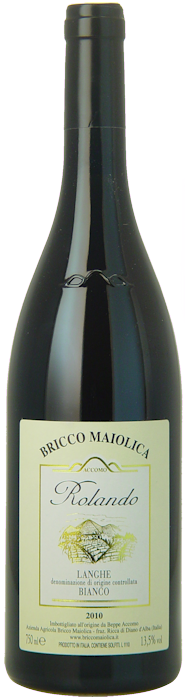 2010-ROLANDO-Bianco-Langhe-Bricco-Maiolica