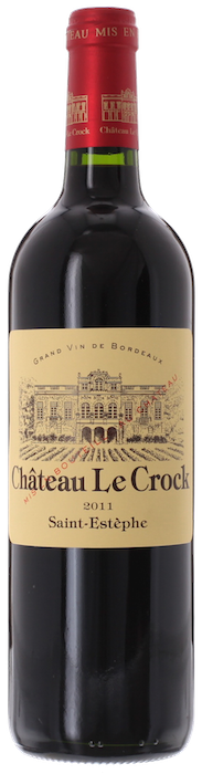 2011 CHÂTEAU LE CROCK Saint Estèphe, Lea & Sandeman