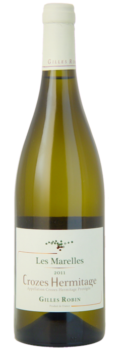2011-CROZES-HERMITAGE-BLANC-Les-Marelles-Domaine-Gilles-Robin