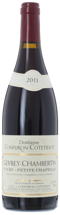 2011 GEVREY CHAMBERTIN 1er Cru Petite Chapelle Domaine J. Confuron Cotetidot, Lea & Sandeman