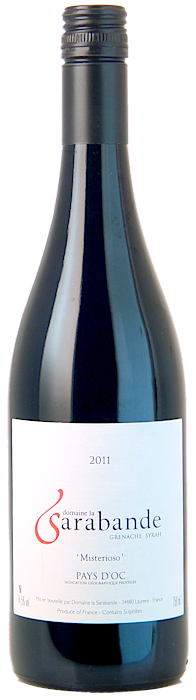 2011-MISTERIOSO-Grenache-Syrah-Domaine-La-Sarabande