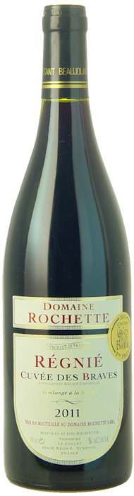 2011-RÉGNIÉ-Cuvée-des-Braves-Domaine-Rochette