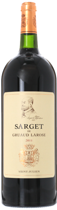 2011 SARGET DE GRUAUD LAROSE du Château Gruaud Larose Saint Julien, Lea & Sandeman