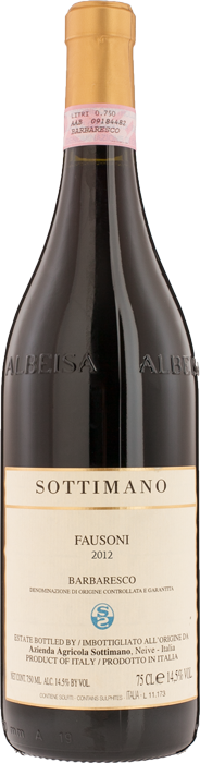 2012 BARBARESCO Fausoni Sottimano, Lea & Sandeman