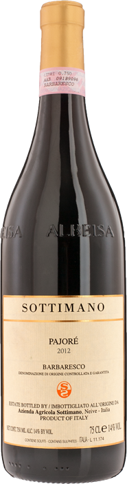 2012 BARBARESCO Pajoré Sottimano, Lea & Sandeman