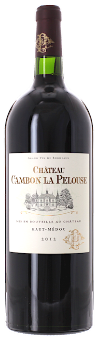 2012 CHÂTEAU CAMBON LA PELOUSE Cru Bourgeois Supérieur Haut Médoc, Lea & Sandeman