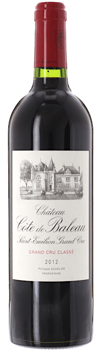 2012 CHÂTEAU COTE DE BALEAU Grand Cru Saint Emilion, Lea & Sandeman