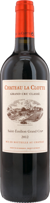 2012 CHÂTEAU LA CLOTTE Grand Cru Classé Saint Emilion, Lea & Sandeman