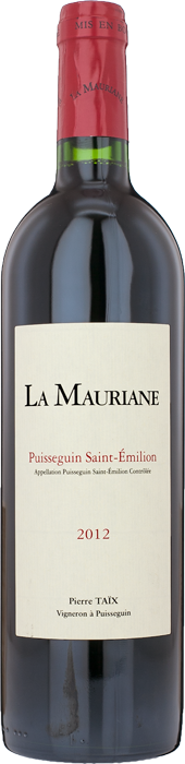 2012 CHÂTEAU LA MAURIANE Puisseguin Saint Emilion, Lea & Sandeman