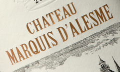 2012-CHÂTEAU-MARQUIS-D'ALESME-3ème-Cru-Classé-Margaux