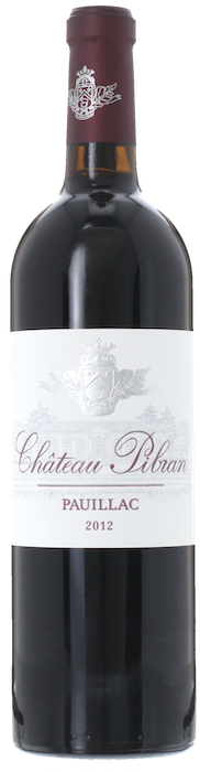 2012 CHÂTEAU PIBRAN Cru Bourgeois Pauillac, Lea & Sandeman