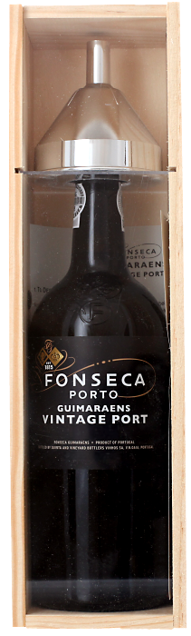 2012 FONSECA GUIMARAENS Single Wooden Box with Decanting Funnel, Lea & Sandeman
