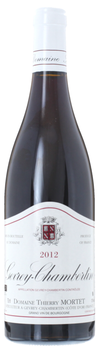 2012 GEVREY CHAMBERTIN Domaine Thierry Mortet, Lea & Sandeman