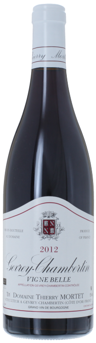 2012 GEVREY CHAMBERTIN Vigne Belle Domaine Thierry Mortet, Lea & Sandeman