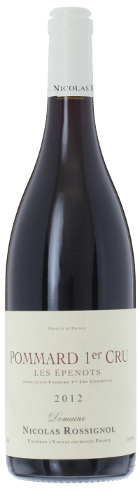 2012 POMMARD 1er Cru Épenots Domaine Nicolas Rossignol, Lea & Sandeman