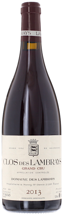 2013 CLOS DES LAMBRAYS Grand Cru Domaine des Lambrays, Lea & Sandeman