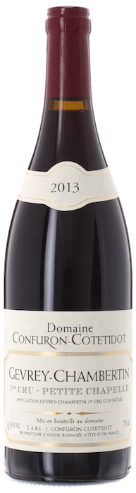 2013 GEVREY CHAMBERTIN 1er Cru Petite Chapelle Domaine J. Confuron Cotetidot, Lea & Sandeman