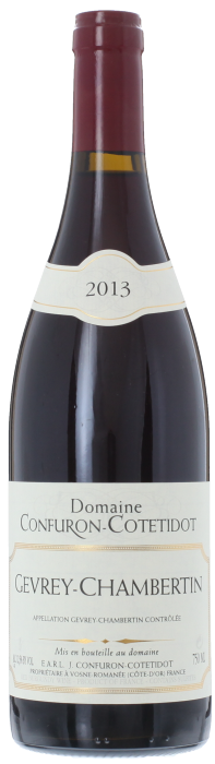 2013 GEVREY CHAMBERTIN Domaine J. Confuron Cotetidot, Lea & Sandeman