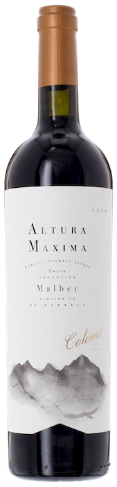 2013 MALBEC Altura Maxima Bodega Colomé, Lea & Sandeman