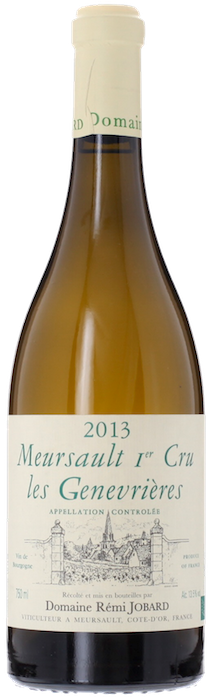 2013 MEURSAULT 1er Cru Genevrières Domaine Rémi Jobard, Lea & Sandeman