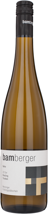 2013 MONZINGER FRÜHLINGSPLÄTZCHEN Riesling Trocken Weingut Bamberger, Lea & Sandeman