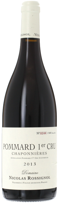 2013 POMMARD 1er Cru Chaponnières Domaine Nicolas Rossignol, Lea & Sandeman